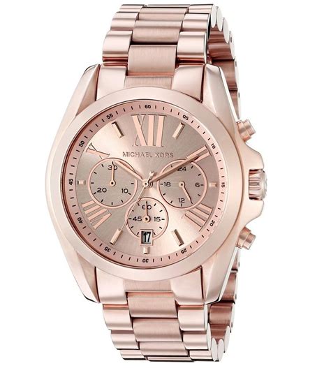 michael kors watch roman 4|Michael Kors Women's Roman Numeral Watch MK5503 Rose Gold.